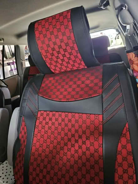 Photo of free Red Seat covers, steering wheel (Near Manville, NJ) #2