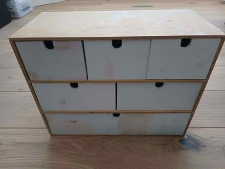 Photo of free IKEA Moppe Mini Drawers. Needs repainting. (Risinghurst OX3) #1