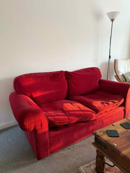 Photo of free Two-seater sofa (North Herts SG4) #3
