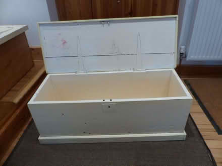 Photo of free Sturdy lidded wooden box (GU10) #1