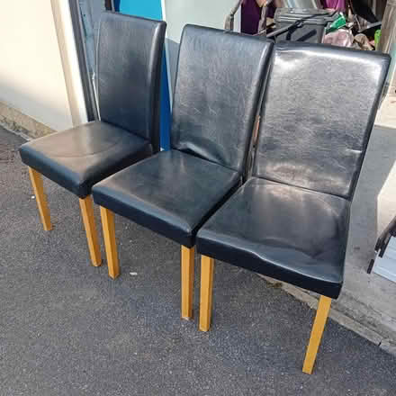 Photo of free 3 dining chairs (Radstock) #2