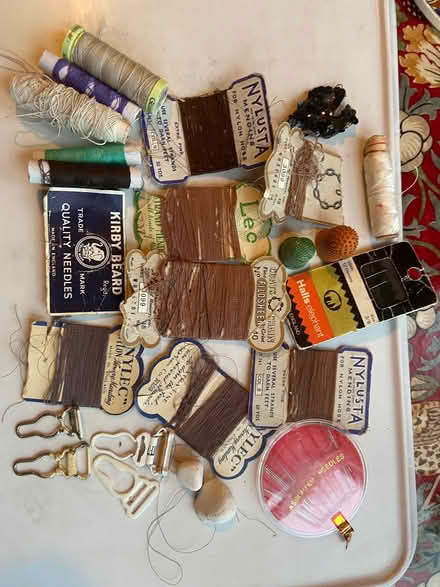 Photo of free Collection of vintage sewing material (Colwall Stone WR13) #1