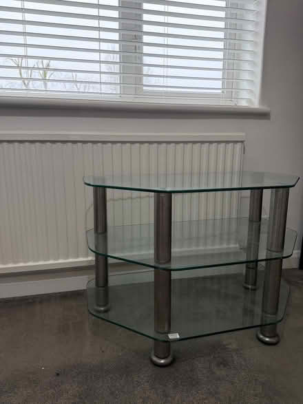 Photo of free Glass TV unit (North Herts SG4) #4