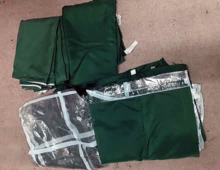 Photo of free Set of green gazebo wall curtains for 3m x 3m (Whitegrove RG42) #1