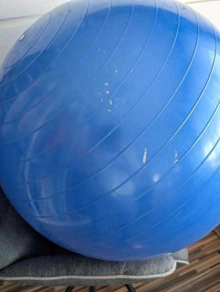Photo of free Large gym/exercise ball and dvds (Heysham LA3) #3