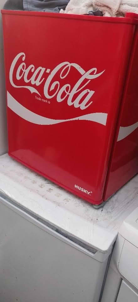 Photo of free Table top coca cola fridge (Weston) #2