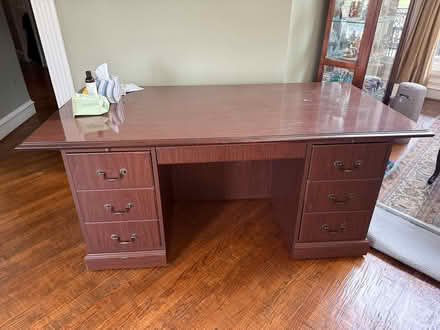 Photo of free Desk and desk/hutch (Allen) #2