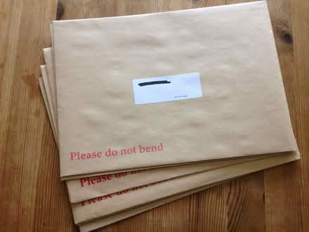 Photo of free Reinforced certificate envelopes (Oakridge RG21) #1