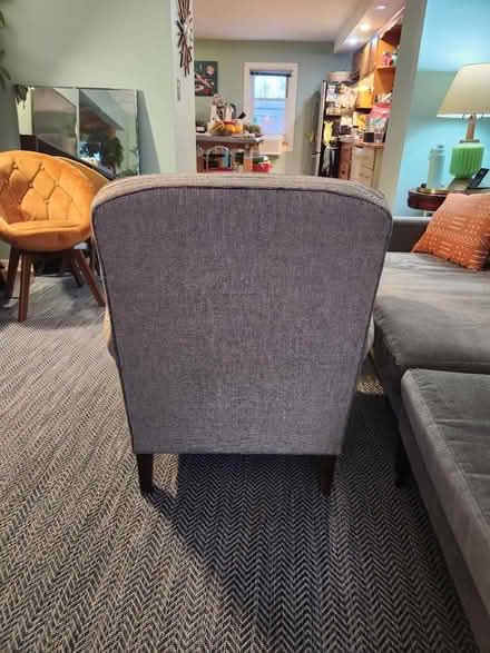 Photo of free Beige Chair & Ottoman - Good (Bloomfield, NJ) #3