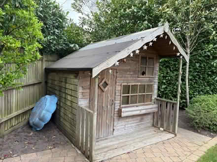 Photo of free Kids wooden 2 storey playhouse (Weybridge KT13) #2