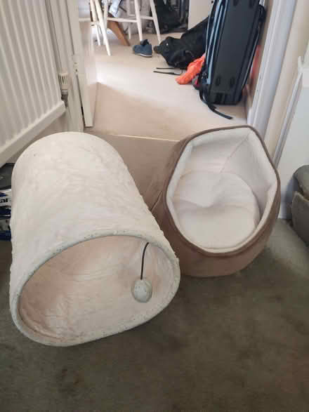 Photo of free Kitten bed and tunnel toy (Bathampton) #1