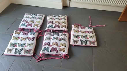 Photo of free 5 chair cushions (Bromley BR1) #1