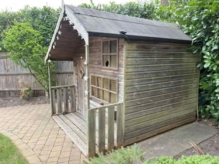 Photo of free Kids wooden 2 storey playhouse (Weybridge KT13) #3