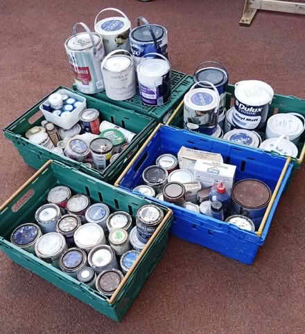 Photo of free Part used tins of paint (lots) (Titchfield PO14) #1