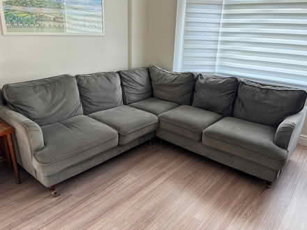Photo of free Large corner sofa (Neston CH64) #4
