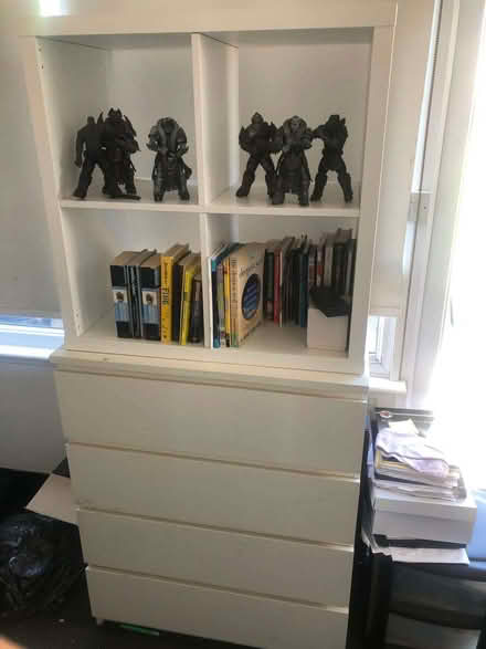 Photo of free Ikea book shelf and chest of drawers (Downham SE6) #1