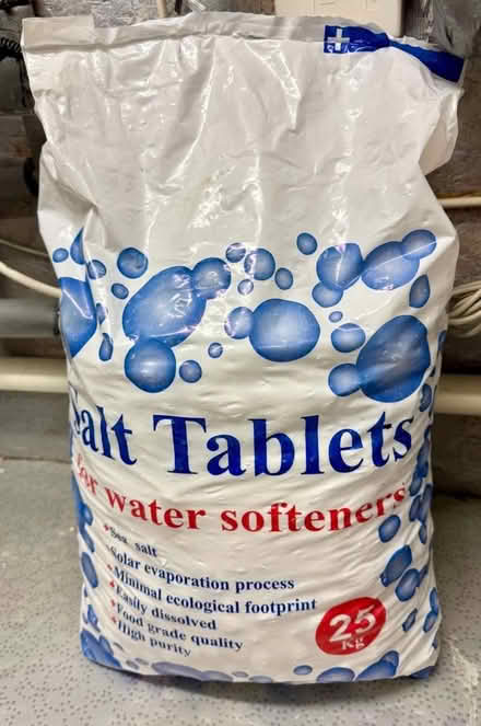 Photo of free Water Softener Salt Tablets unopened 25 kg bag (Tunbridge Wells S. TN2) #1
