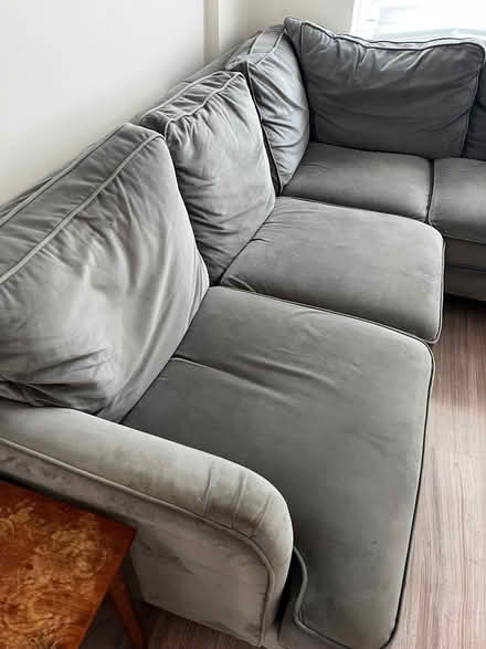 Photo of free Large corner sofa (Neston CH64) #1