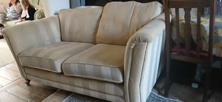 Photo of free 2 seater generous Laura Ashley sofa (CT11) #1