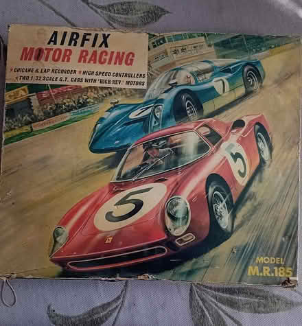 Photo of free 70s airfix motoracing. Badly damaged (E9) #2