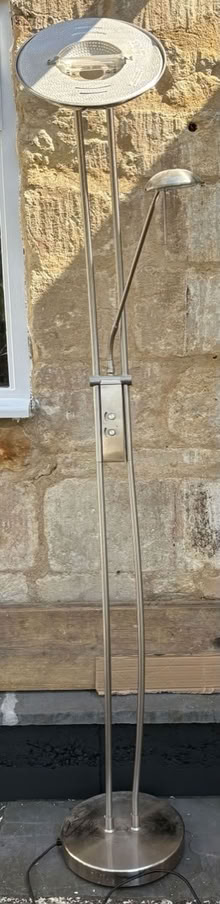 Photo of free Standing lamp with task light (GL5 - Stratford rd) #1
