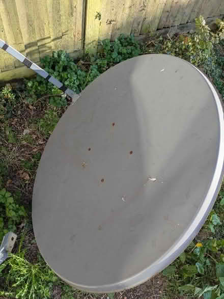 Photo of free Satellite dish, brackets and diseq motor (Emmer Green RG4) #1