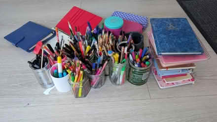 Photo of free Pencils, pens, markers, note books, filofax type ringbinders (Shoreham-by-Sea BN43) #1