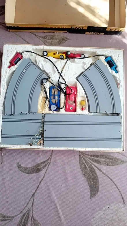 Photo of free 70s airfix motoracing. Badly damaged (E9) #1