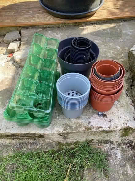 Photo of free Plant pots, various sizes/types (Horton Bank BD7) #1