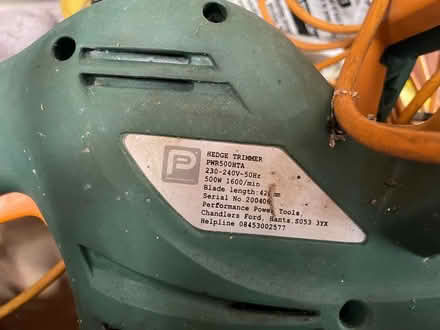 Photo of free Hedge trimmer (not working) (Nether Edge S7) #2