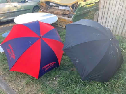 Photo of free Two large golfing type umbrellas (Lower Weston) #1