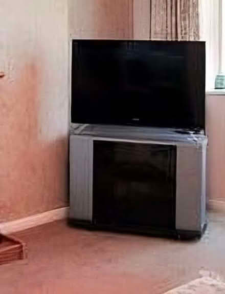 Photo of free TV/video stand / cabinet, UNASSEMBLED flat pack (Wylde Green B72) #1