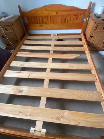 Photo of free Wooden Double Bed (Hagley HR1) #2