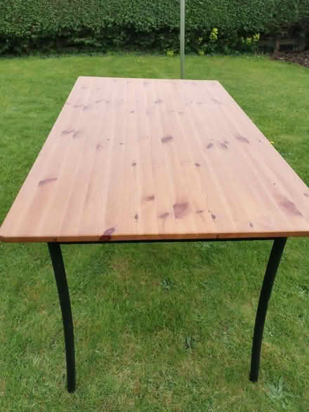Photo of free Pine dining table 4ft (Mosborough, Sheffield S20) #1