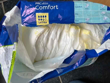 Photo of free Tena Proskin Comfort Extra pads (x14) (West Malvern CP WR14) #2