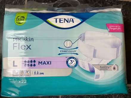 Photo of free Tena Proskin Flex adult incontinence pads, size L Maxi (West Malvern CP WR14) #2