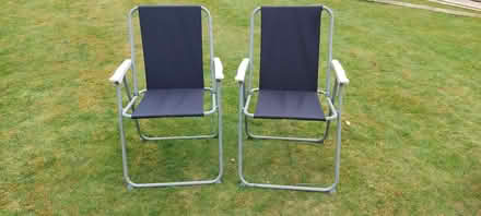 Photo of free 2 x folding chairs (Bramhall SK7) #1