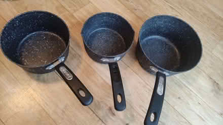 Photo of free Set of 3 saucepans (Chislehurst BR7) #1