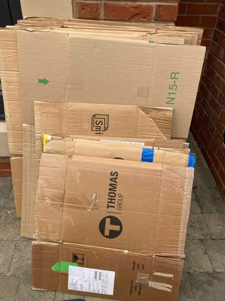 Photo of free Cardboard boxes (Noctorum CH43) #1
