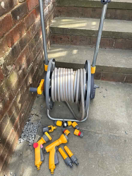 Photo of free Hoselock hose reel and accessories (Dane Mead RG24) #1