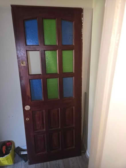 Photo of free glazed hardwood doo (W5) #1
