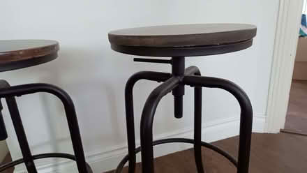Photo of free Two bar stools (Stanford in the Vale SN7) #2