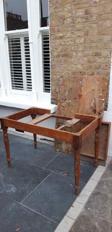 Photo of free Wooden table (Stroud Green N4) #2