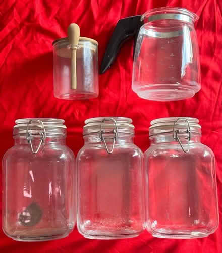 Photo of free Storage jars etc (Southport PR9) #1