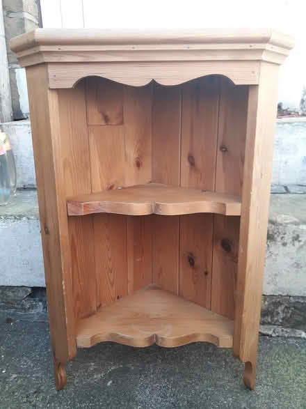 Photo of free Wooden corner shelves - Saltaire (saltaire BD18) #1