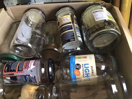 Photo of free Used clean glass jars with lids (Five Oak Green TN12) #1