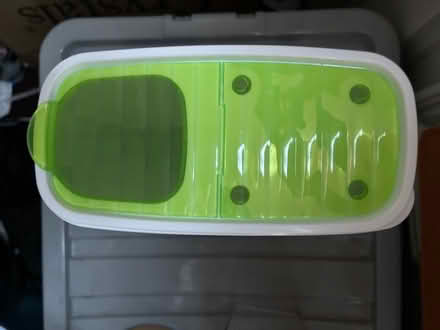 Photo of free Green 2.5 litre plastic food dispenser (Castle, CW8) #1