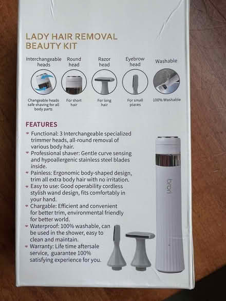 Photo of free Ladies hair remover shaver (Norham Manor OX2) #2