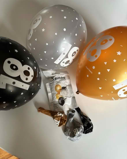 Photo of free 18th Birthday balloons (Ware SG12) #1
