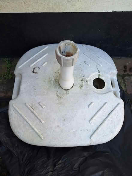 Photo of free Garden umbrella base (Maidstone town center) #1